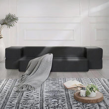 Load image into Gallery viewer, Portable Sofa Bed Folding Foam Mattress