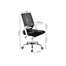 Load image into Gallery viewer, Leon Office Chair - Black + White