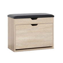 Load image into Gallery viewer, Hawea Wooden Shoe Rack 3 Layer - Oak