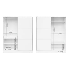 Load image into Gallery viewer, Tonto 160cm Wardrobe With Sliding Doors - White