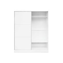 Load image into Gallery viewer, Tonto 160cm Wardrobe With Sliding Doors - White