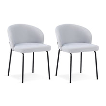 Load image into Gallery viewer, Selene Dining Chair - Set of 2 - Cool Light Grey