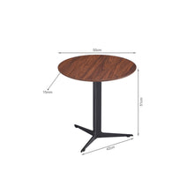 Load image into Gallery viewer, Donna Coffee Table 50cm - Brown + Black