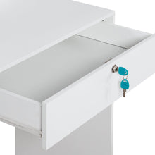 Load image into Gallery viewer, Zinnia 2 Drawer Dressing Table Set 2pcs - White