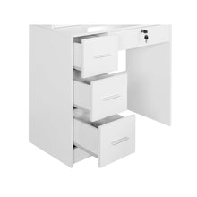 Load image into Gallery viewer, Carnation Dressing Table with Drawers Set 2pcs - White