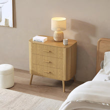 Load image into Gallery viewer, Atlantic 3 Drawers Tallboy - Natural
