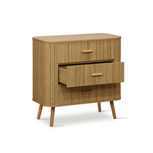 Load image into Gallery viewer, Atlantic 3 Drawers Tallboy - Natural