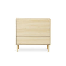 Load image into Gallery viewer, Custer 3 Drawers Tallboy - Oak