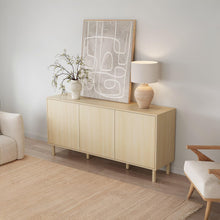 Load image into Gallery viewer, Custer Sideboard Buffet Table - Oak