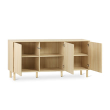 Load image into Gallery viewer, Custer Sideboard Buffet Table - Oak