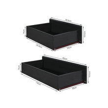 Load image into Gallery viewer, Tongass Wooden 5 Drawers Tallboy - Black