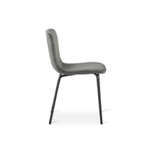 Load image into Gallery viewer, Darius Velvet Dining Chairs - Set of 4 - Dark Grey