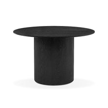 Load image into Gallery viewer, Adley Round Dining Table 120 x 75cm - Black