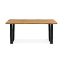 Load image into Gallery viewer, Bryce Dining Table 180 x 90cm - Oak + Black