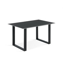 Load image into Gallery viewer, Ainsley Ceramic Dining Table 140 x 90cm - Golden Black