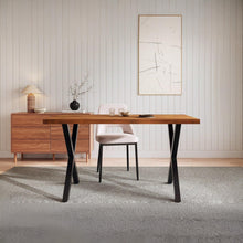 Load image into Gallery viewer, Elysia Rectangle Dining Table 140 x 80cm - Walnut