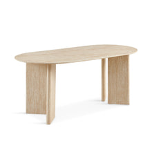 Load image into Gallery viewer, Xanthe Oval Dining Table 180 x 90cm - Travertine