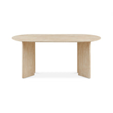 Load image into Gallery viewer, Xanthe Oval Dining Table 180 x 90cm - Travertine