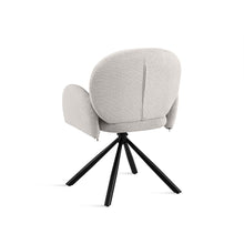 Load image into Gallery viewer, Avery Swivel Fabric Dining Chair - Set Of 2 - Grey