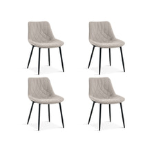 Load image into Gallery viewer, Payton Fabric Dining Chair - Set of 4 - Grey