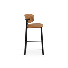 Load image into Gallery viewer, Lark Fabric Bar Stool - Set of 2 - Camel
