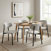 Load image into Gallery viewer, Merrit Fabric Dining Chair - Set of 4 - Light Grey