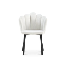 Load image into Gallery viewer, Urban Petal-shaped Upholstered Dining Chair - Set of 2 - Beige