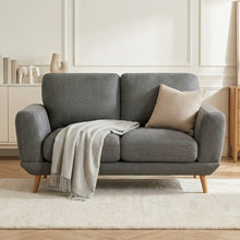 Load image into Gallery viewer, Tova Chenille 2 Seater Sofa - Ash Grey