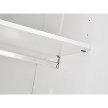 Load image into Gallery viewer, Makalu Wardrobe 3 Door Storage Shelves - White