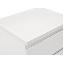 Load image into Gallery viewer, Tongass Wooden Bedside Table - White