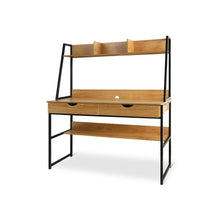 Load image into Gallery viewer, Siya 120cm Computer Study Desk with Drawers - Walnut