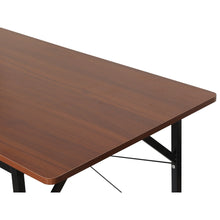 Load image into Gallery viewer, Kendahl 120CM Computer Desk with Bookshelf - Black (0.066m3 - 15.5kg)