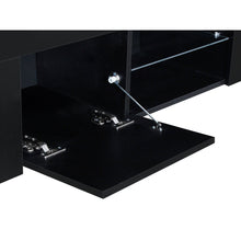 Load image into Gallery viewer, Maize 1.3m LED Entertainment Unit - Black