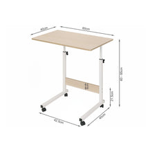 Load image into Gallery viewer, 60 x 40cm Adjustable Laptop Stand Table - White
