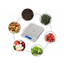 Load image into Gallery viewer, 500g/0.01g Kitchen Jewellery Digital Scales (0.001m3 - 0.27kg)