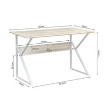 Load image into Gallery viewer, Yael 120cm Computer Desk - Maple
