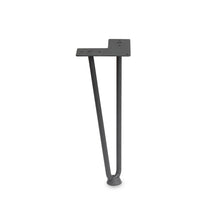 Load image into Gallery viewer, 30cm Hairpin Table Leg 2 Rod Steel Metal - Set of 4