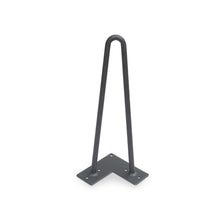 Load image into Gallery viewer, 30cm Hairpin Table Leg 2 Rod Steel Metal - Set of 4