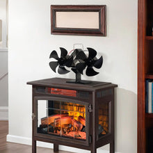 Load image into Gallery viewer, Heat Powered Stove Fan 10 Blades