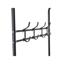 Load image into Gallery viewer, Clothing Garment Rack with Shelves - Black
