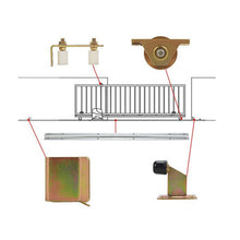 Load image into Gallery viewer, Sliding Gate Hardware Kit