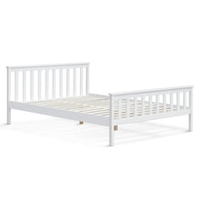 Load image into Gallery viewer, Andes Queen Wooden Bed Frame - White