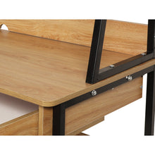 Load image into Gallery viewer, Siya 120cm Computer Study Desk with Drawers - Walnut