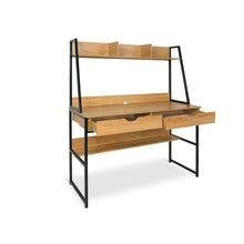 Load image into Gallery viewer, Siya 120cm Computer Study Desk with Drawers - Walnut