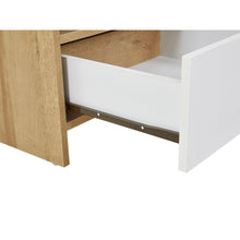 Load image into Gallery viewer, Makalu Wooden Bedside Table Nightstand - Oak