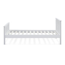 Load image into Gallery viewer, Andes Single Wooden Bed Frame - White