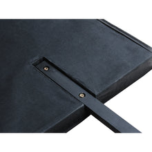Load image into Gallery viewer, Susan King Single Fabric Upholstered Headboard - Charcoal