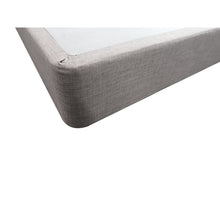 Load image into Gallery viewer, Vinson Fabric Single Bed Base - Grey