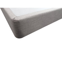 Load image into Gallery viewer, Vinson Fabric Double Bed Base - Grey
