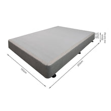 Load image into Gallery viewer, Vinson Fabric Queen Bed Base - Grey